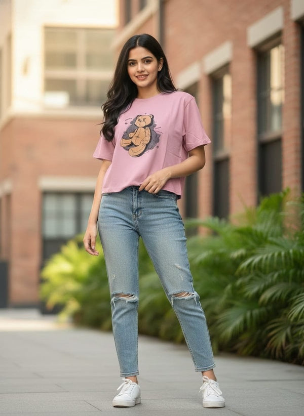 Over size T-shirt Woman1