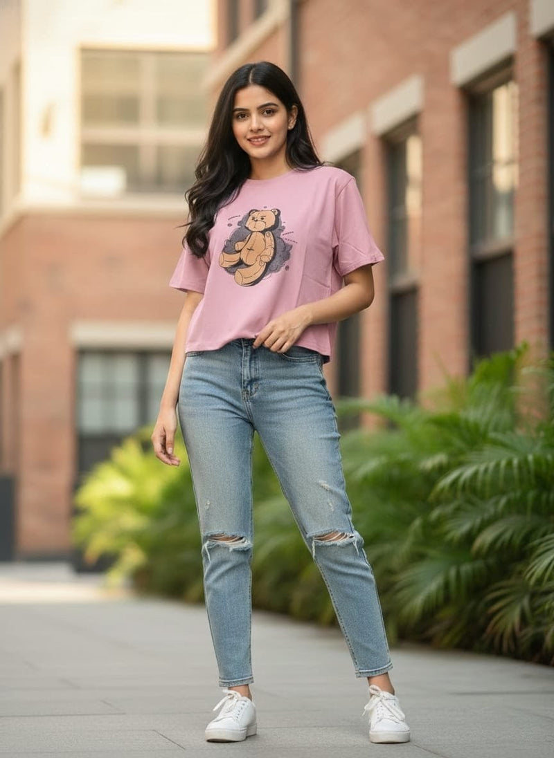 Over size T-shirt Woman1
